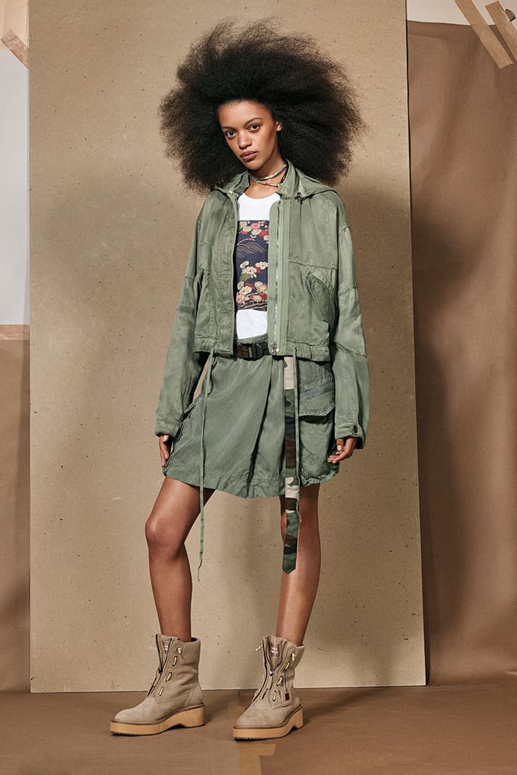 Zara SRPLS Military Collection 2 Release Clothes Lookbook