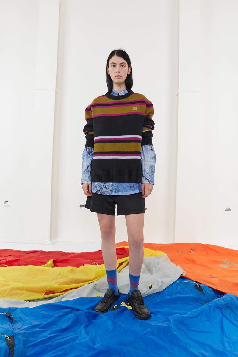 Acne Studios Fall/Winter 2019 Face Lookbook Hoodies Sneakers Apparel Range Logo SS19