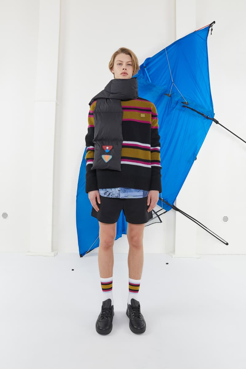 Acne Studios Fall/Winter 2019 Face Lookbook Hoodies Sneakers Apparel Range Logo SS19