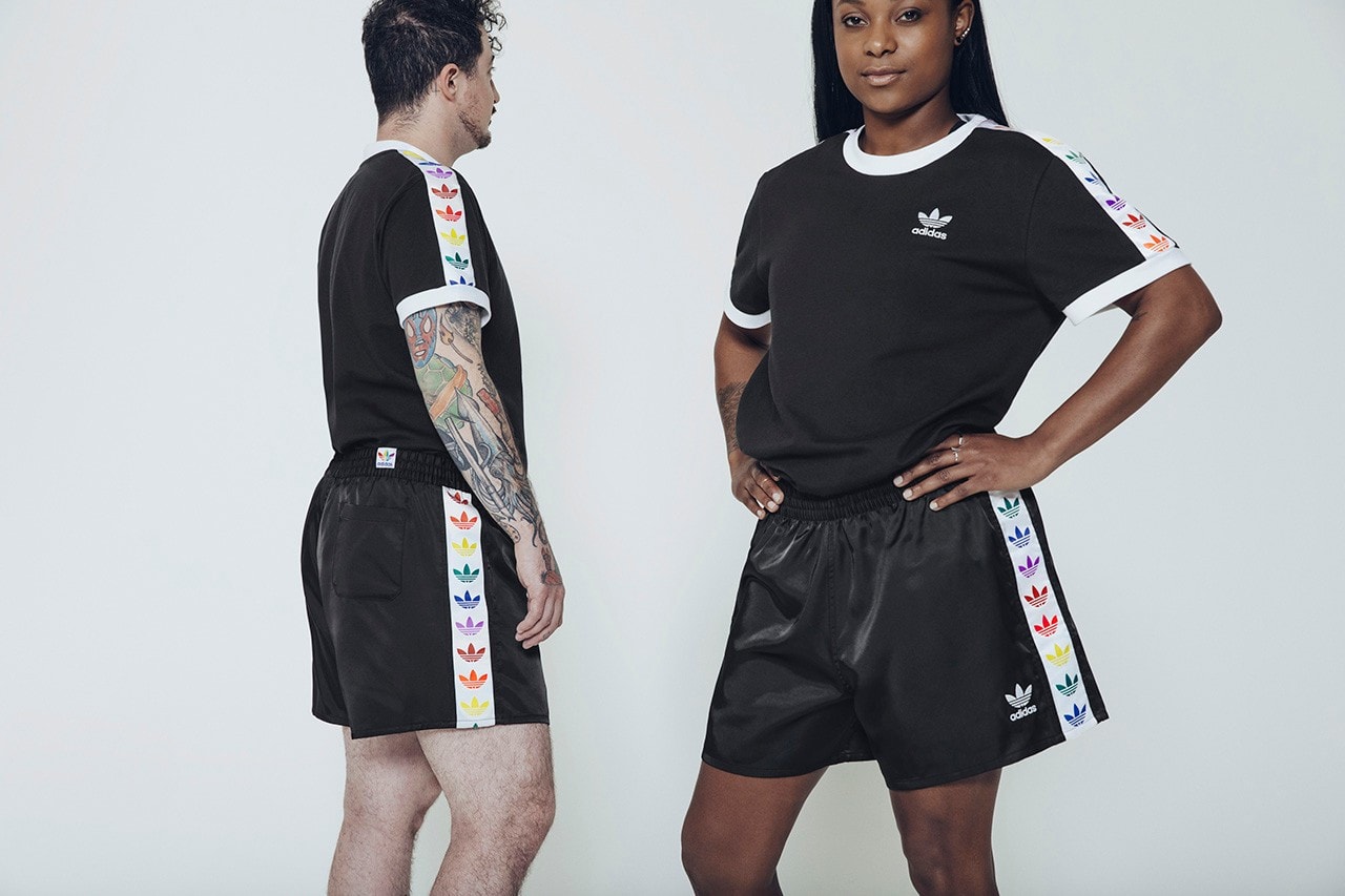 adidas Originals Love Unites Pride Month Pack Shirt Shorts Black