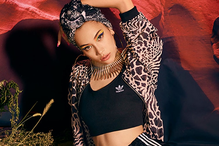 Kiko Mizuhara Debuts adidas' New Falcon Zip Sneaker