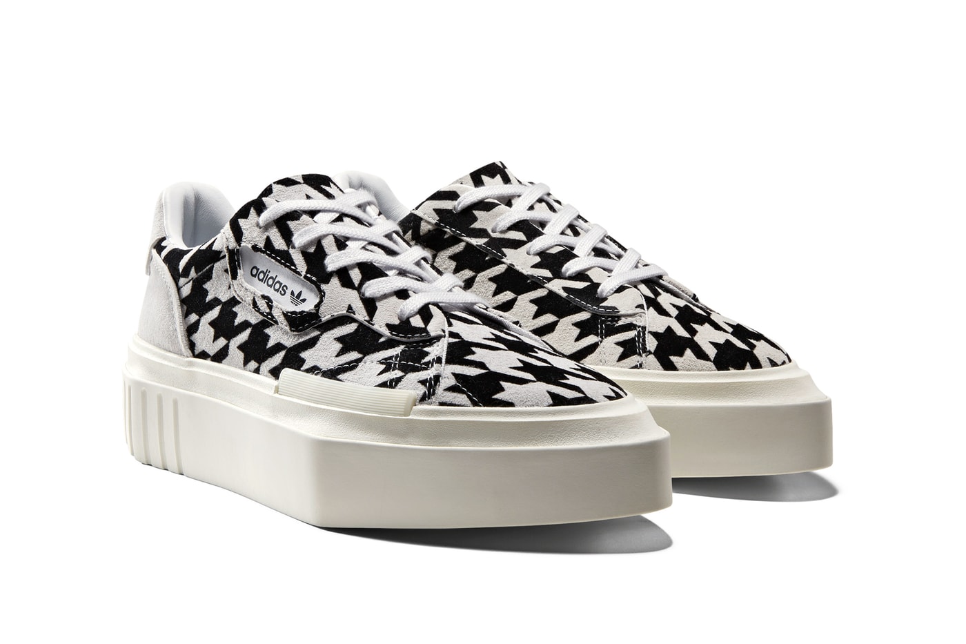 adidas Originals Hypersleek Houndstooth Black White
