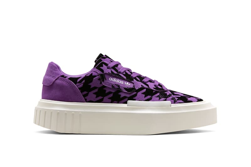 adidas Originals Hypersleek Houndstooth Black Purple