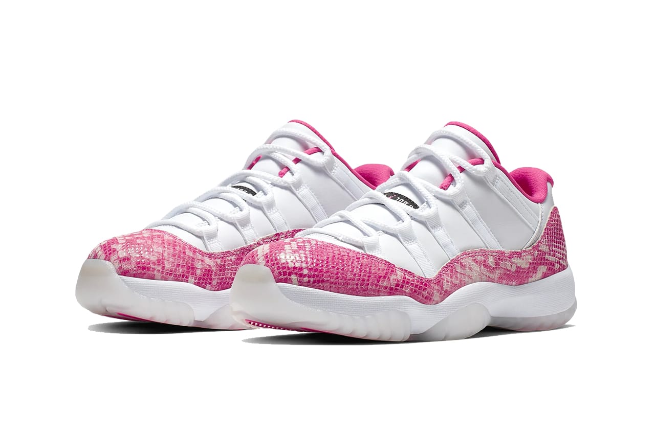 Buy Air Jordan XI Retro Low White Pink 