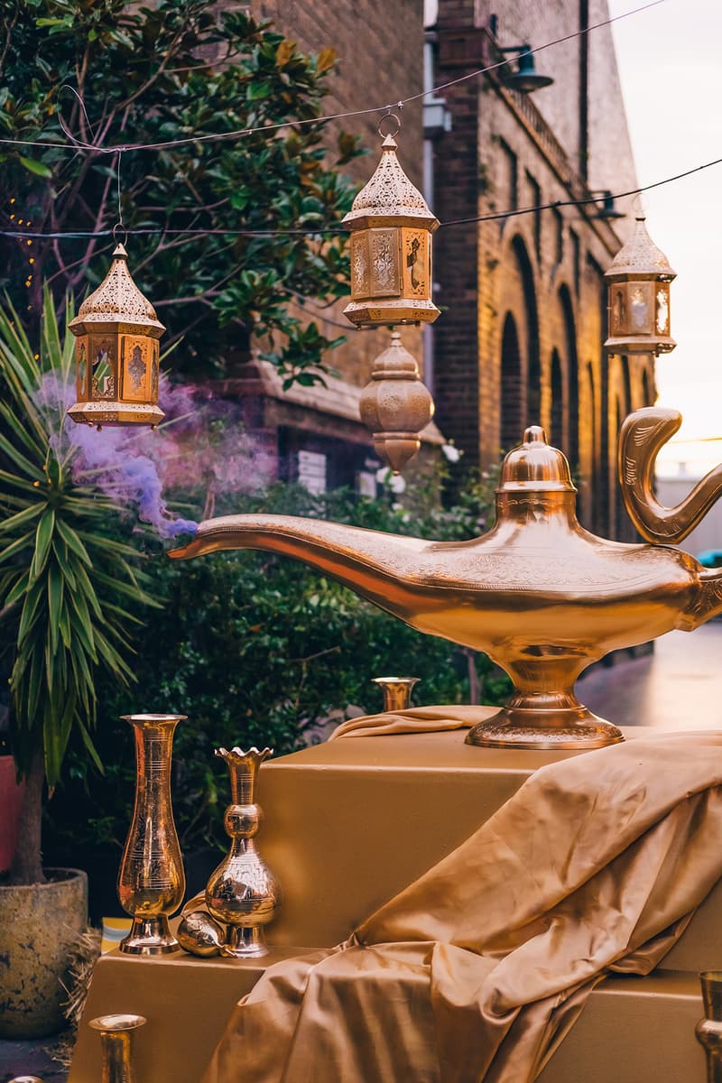 Disney Aladdin Café The Grounds Of Alexandria Sydney Australia Lights Live Action Reboot Remake Movie Film Installation
