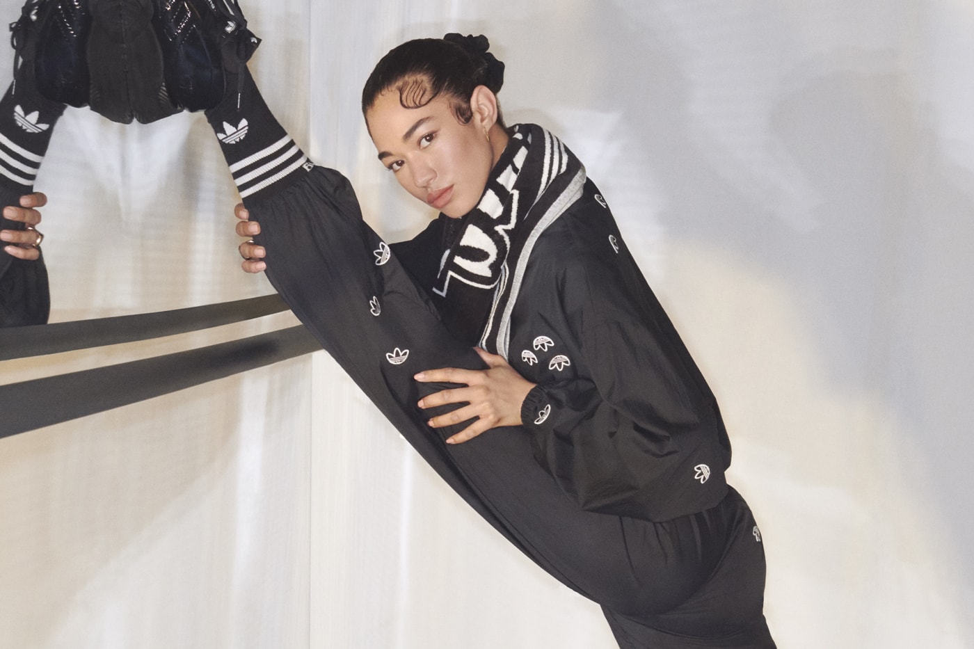 Alexander Wang x adidas Originals Season 5 Campaign Jacket Sweatpants Black