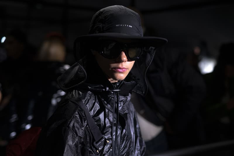 Moncler Genius Milan Fashion Week Fall Winter 2019 Show 1017 ALYX 9SM Matthew Williams Jacket Hat Black