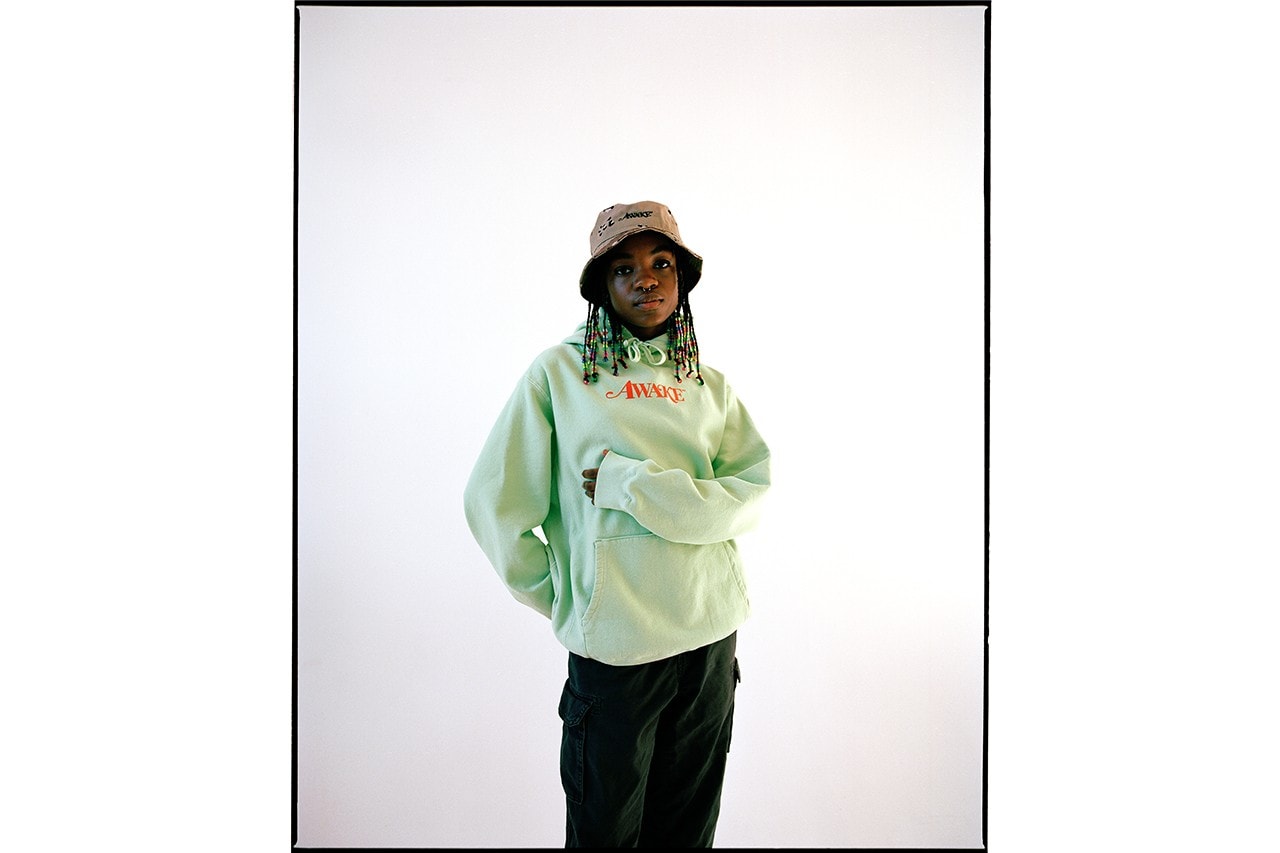 Awake NY Spring Summer 2019 Collection Hoodie Green