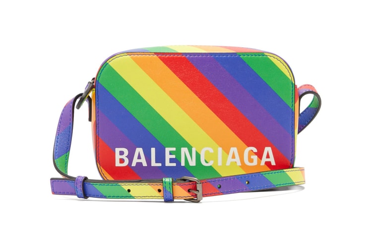 We're Really Into Balenciaga's New Rainbow-Stripe Bag