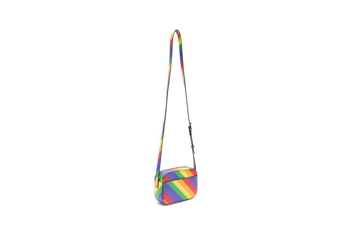 Balenciaga Ville XS Rainbow Stripe Bag 