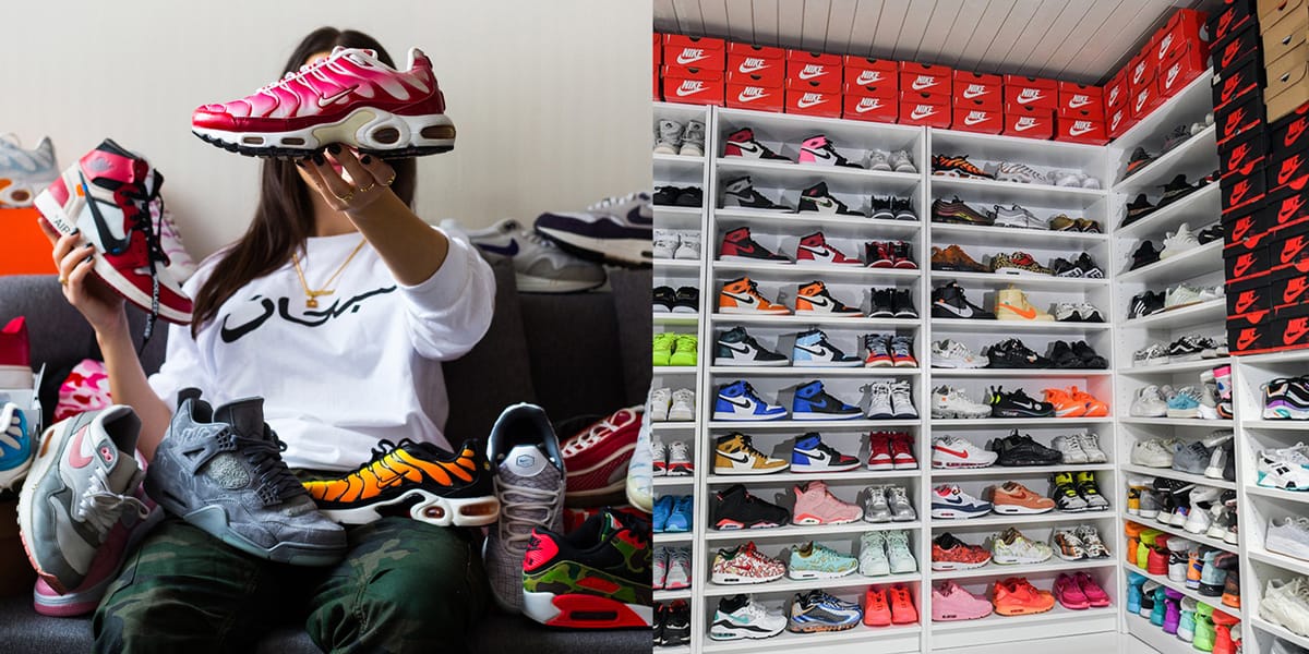 Women Sneaker Collections on Instagram 