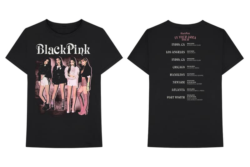 BLACKPINK In Your Area USA Europe UK World Tour Merch Hoodie T Shirt Hat Hammer