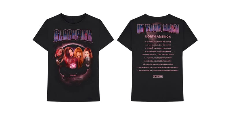 blackpink t shirt tour