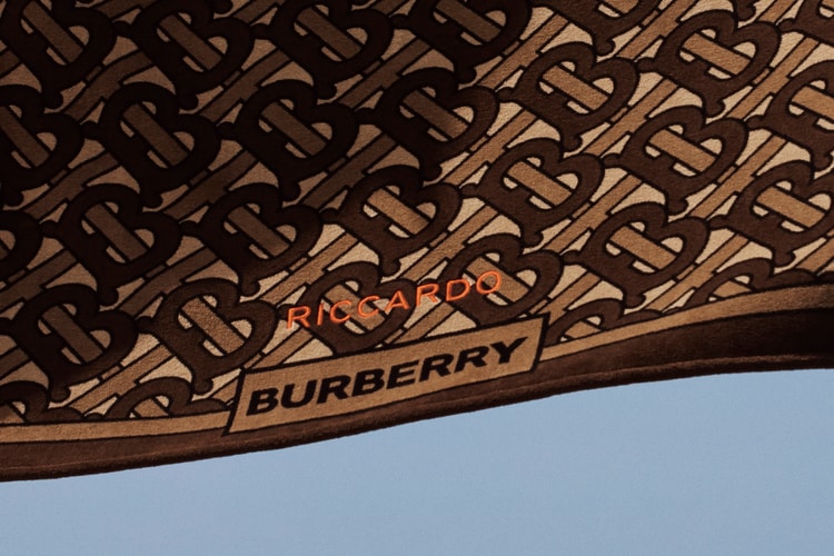 Burberry's New B Series Drop Features a Monogram Print Towel