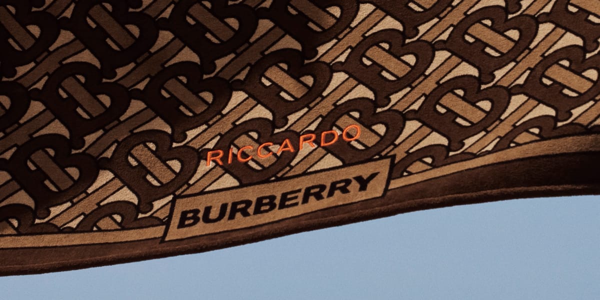 burberry monogram logo