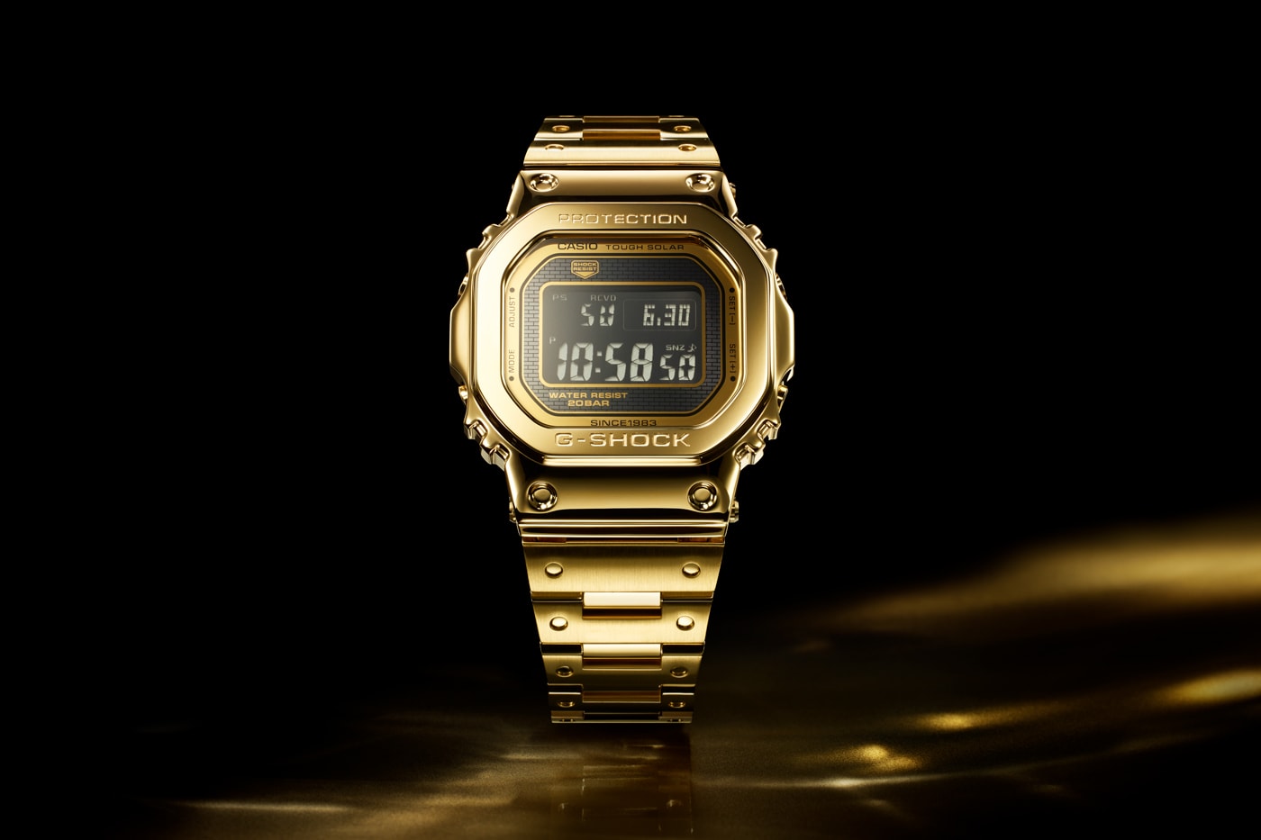 G-Shock 18K Gold Watch GD5000-9JR