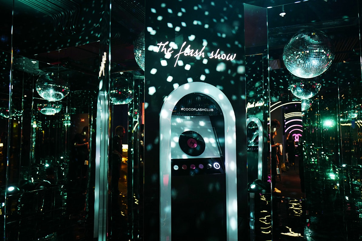 Chanel Beauty Coco Flash Club Pop Up Hong Kong Dance Area