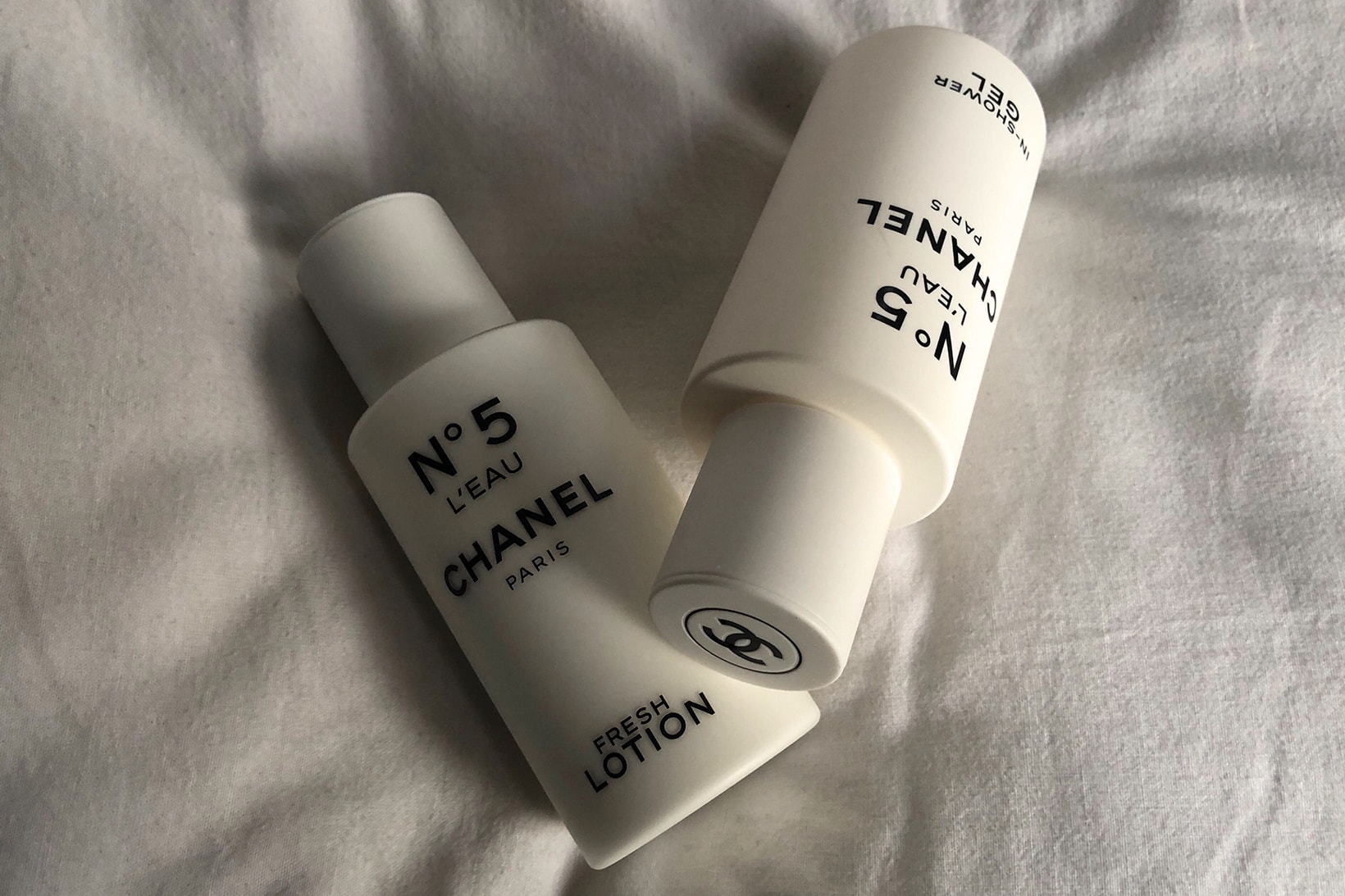 Chanel N°5 L'Eau In Shower Gel Fresh Body Lotion Travel Skincare Bath Products