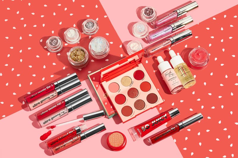ColourPop Watermelon Collection Main Squeeze Shadow Palette Sweet Crush Slice of Life Out of Your Rind Lip Bundle Ultra Matte Melanade So Juicy Plumping Gloss Star Gazing Mini Trio