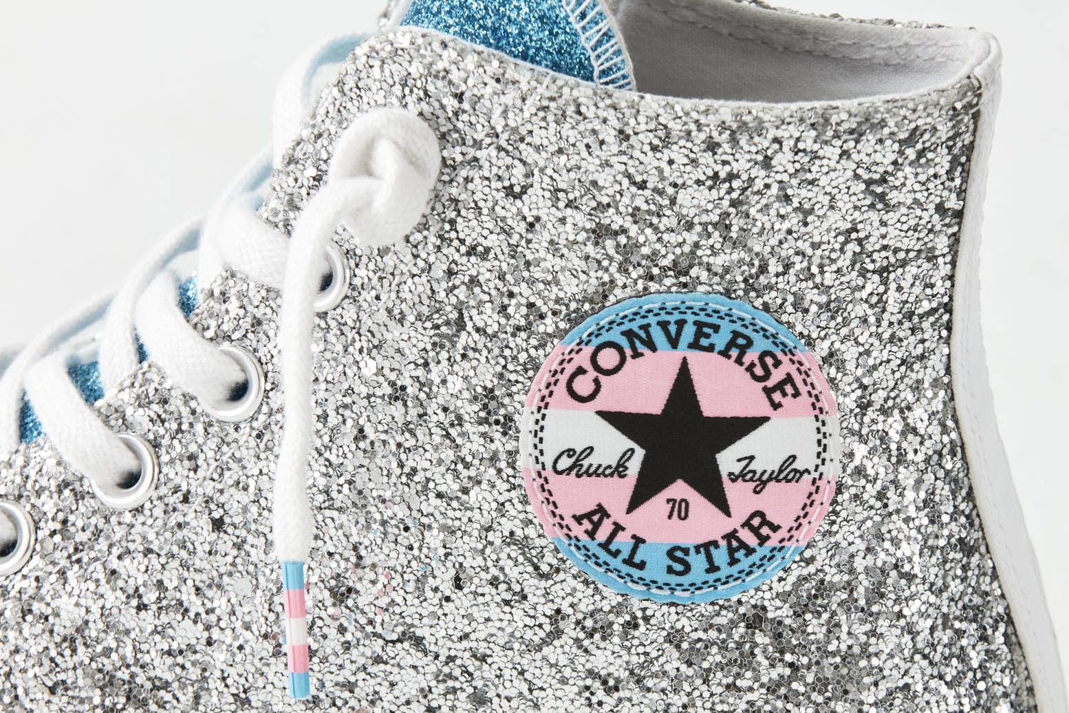 trans themed converse