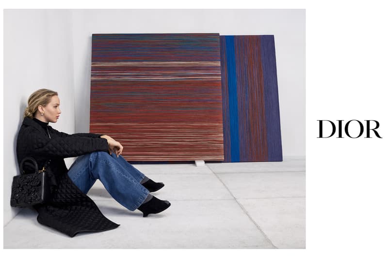 Jennifer Lawrence Dior Fall 2019 Campaign Maria Grazia Chiuri Saddle Bag Monogram Book Tote Collection Fashion