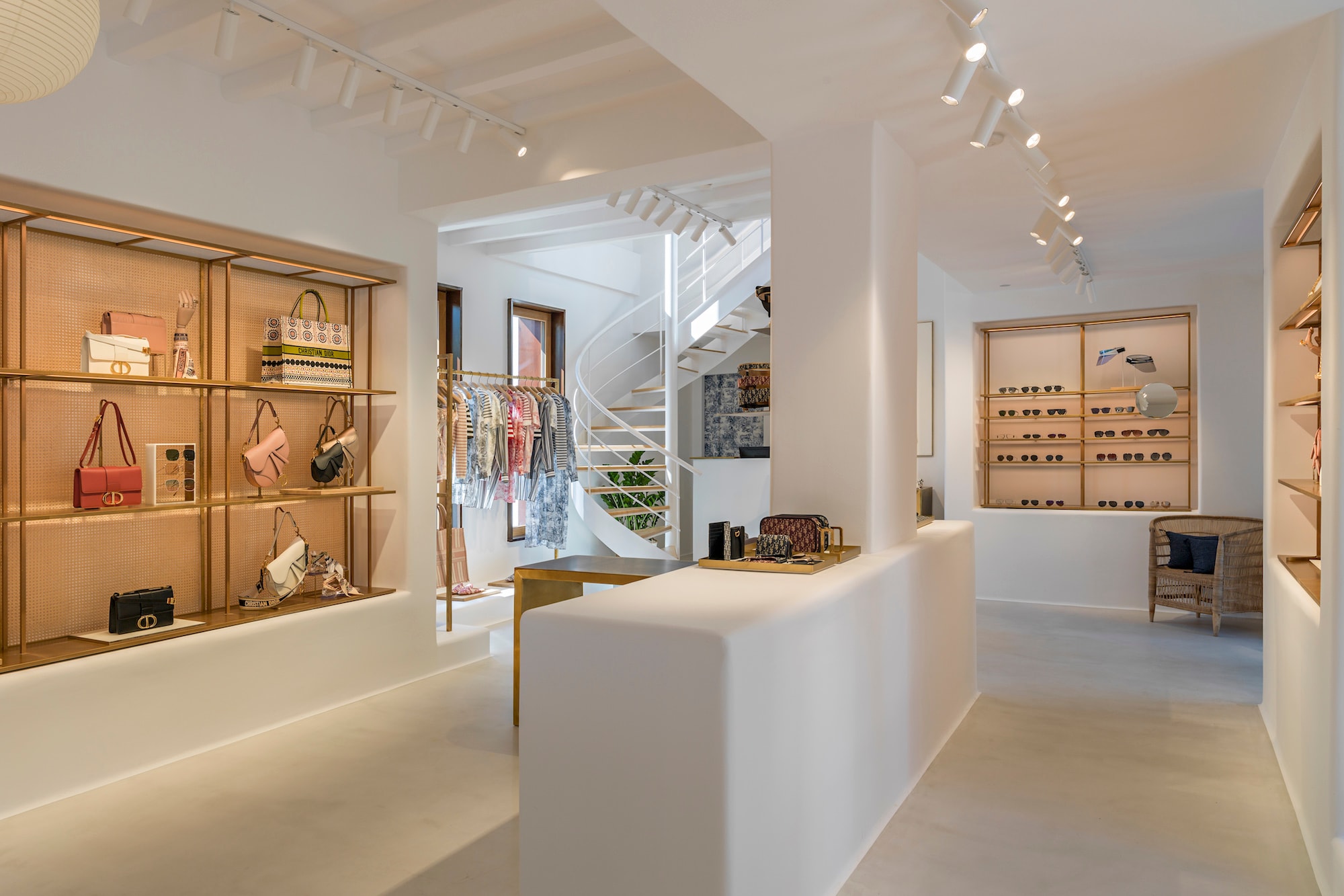 Dior Opens "Dioriviera" Mykonos Pop-Up Store Shop Collection Maria Grazia Chiuri Kim Jones Collection Fashion Greece 