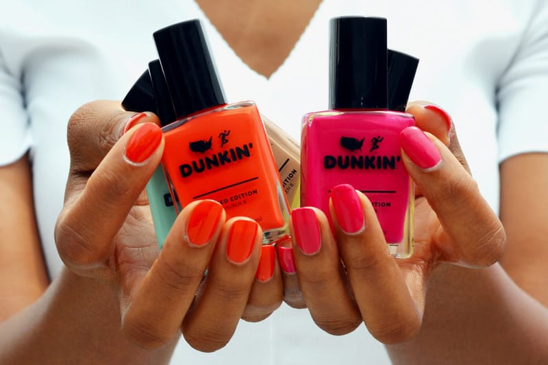 Dunkin' Donuts Debuts a Vegan Nail Polish Line Inspired by Its Signature Drinks