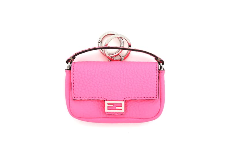 Fendi Roma Amour Capsule Collection Mini Baguette Pink