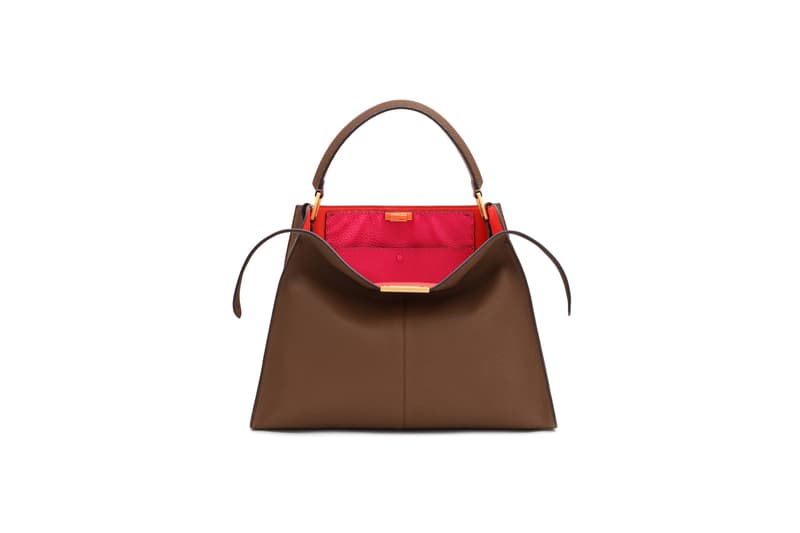 Fendi Roma Amour Capsule Collection Top Handle Bag Brown