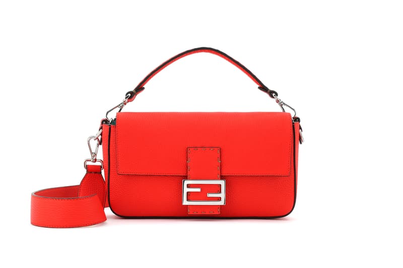 Fendi Roma Amour Capsule Collection Baguette Orange