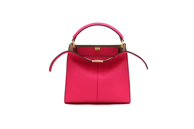 Fendi Roma Amour Capsule Collection Top Handle Bag Pink