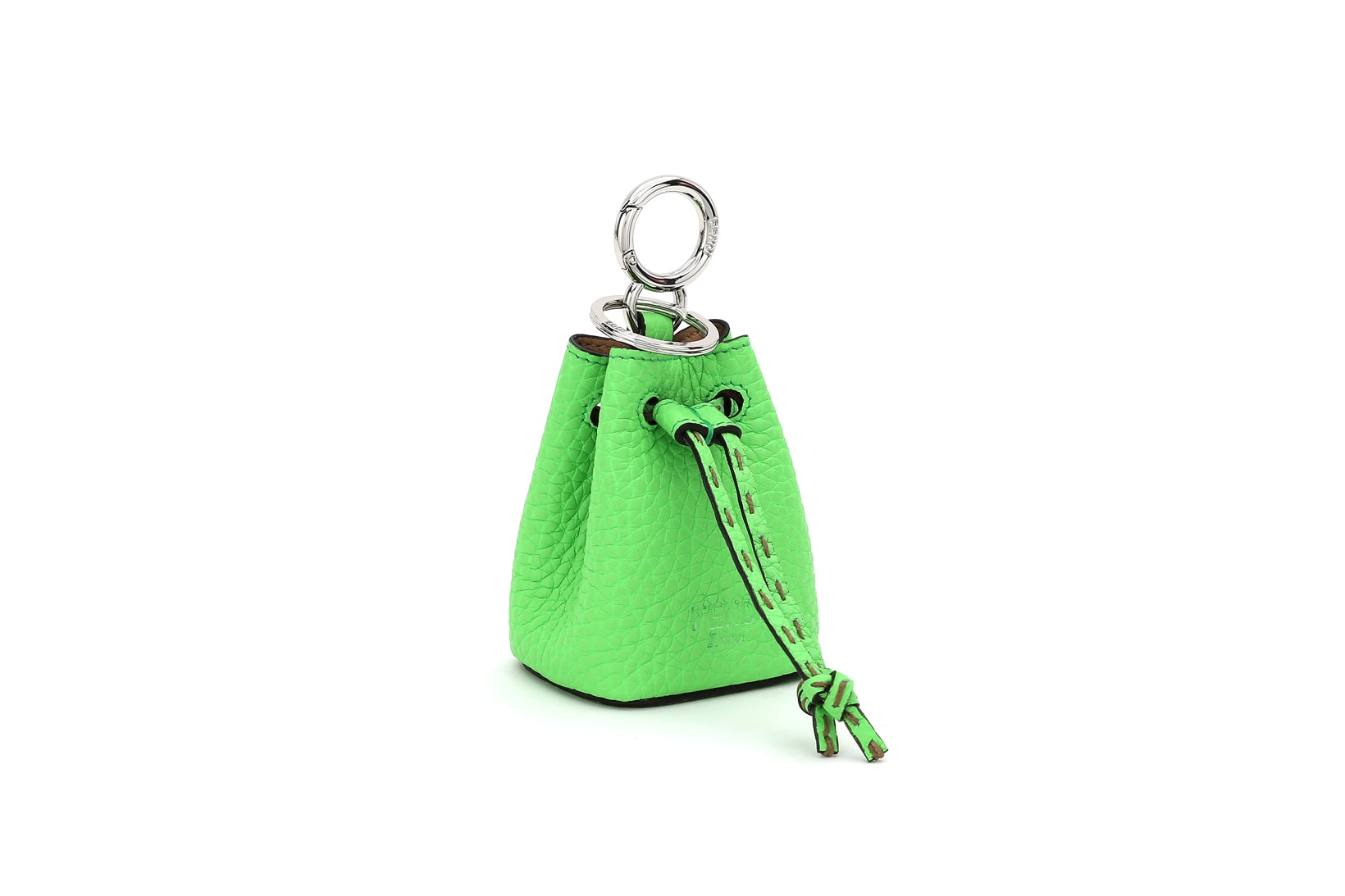 Fendi Roma Amour Capsule Collection Mini Keychain Green