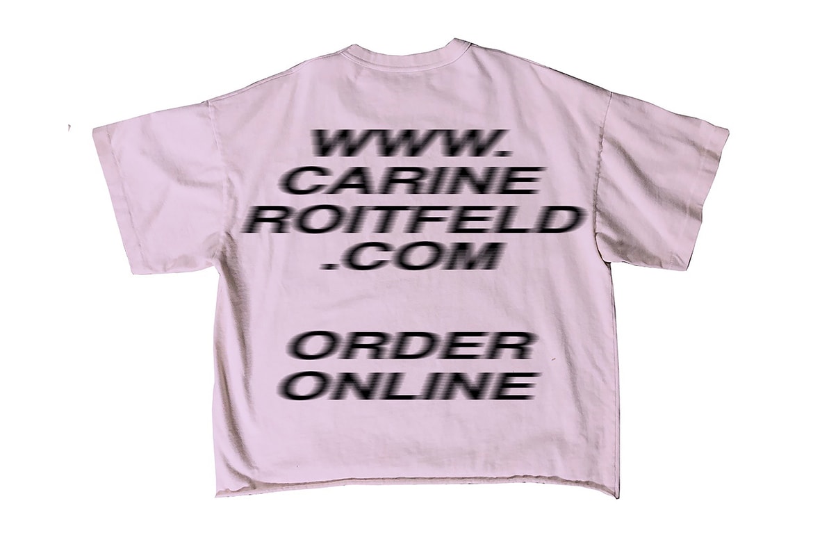 Free Yeezy T Shirt Carine Roitfeld Pop Up Nyc Parfaire