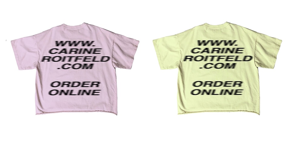 Free Yeezy T Shirt Carine Roitfeld Pop Up Nyc Parfaire