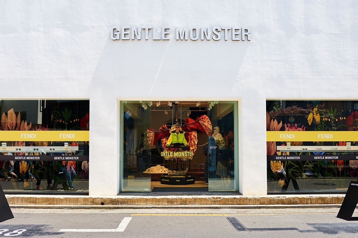Gentle Monster x Fendi Capsule Collection Pop Up Seoul
