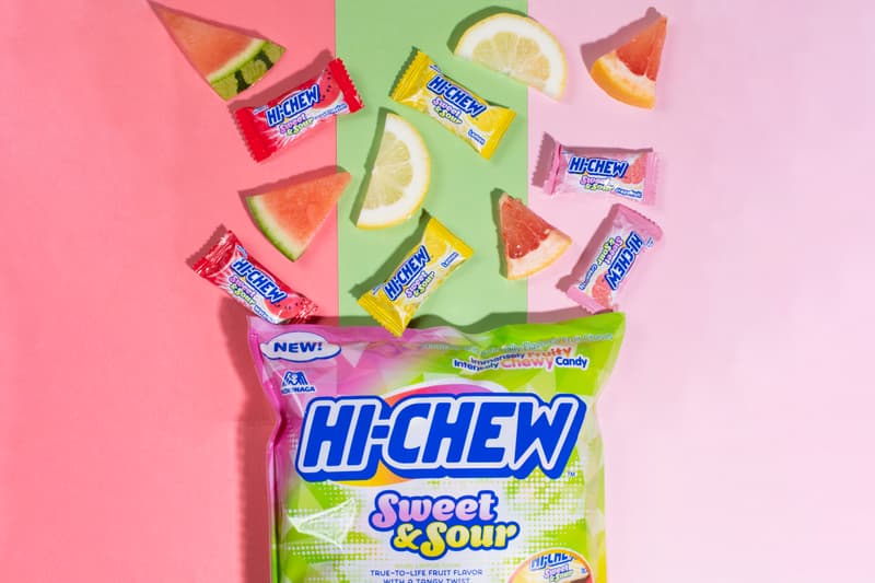 Hi-Chew New Flavor Sweet Sour Melon Lemon Candy Summer Sweet Tropical Grapefruit