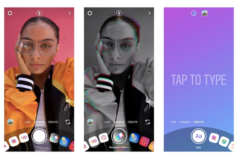 Instagram Camera and Story Donation Update Sticker Shopping Feature