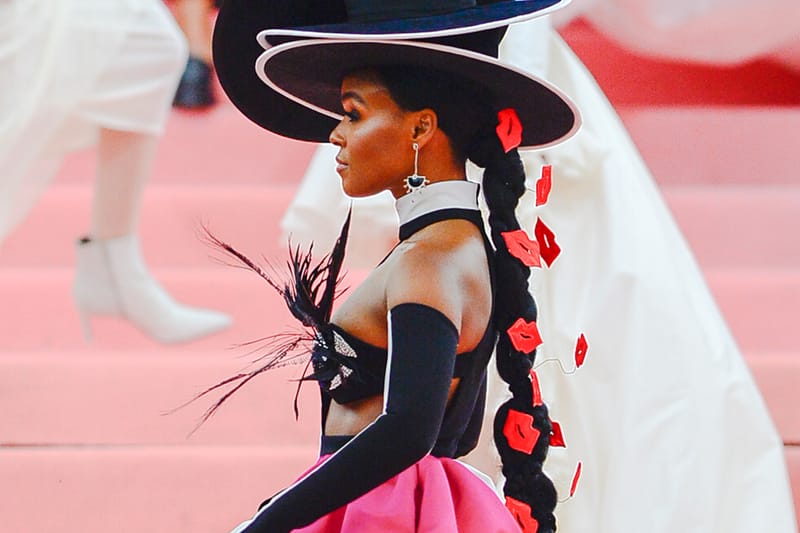 Janelle Monáe's "Air Kisses" Ponytail at the 2019 Met Gala Is the Definition of Camp