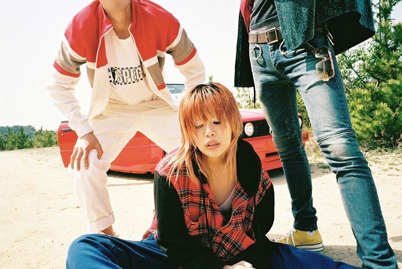 JW Anderson Converse Glitter Chuck 70 Run Star Hike Collaboration Editorial Ahreum Ahn Model