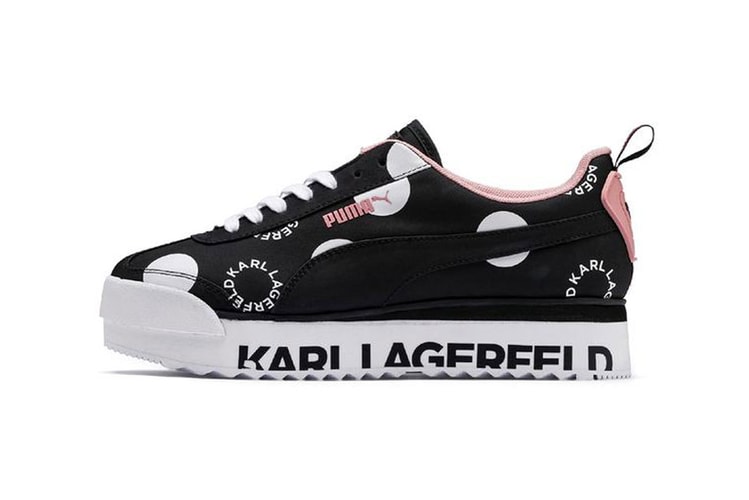 PUMA Unveils Its New Footwear Collaboration With the Late Karl Lagerfeld