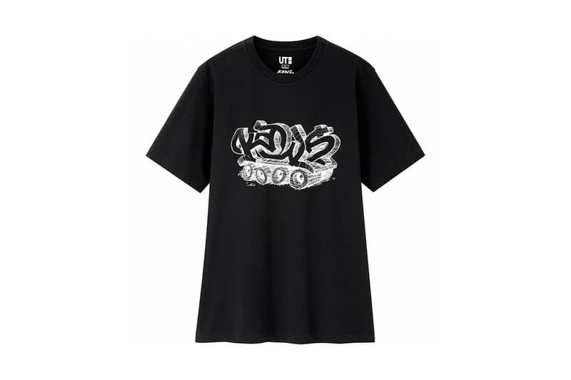 KAWS x Uniqlo UT Companion BFF Collaboration Summer 2019 Pocket T-shirt Black