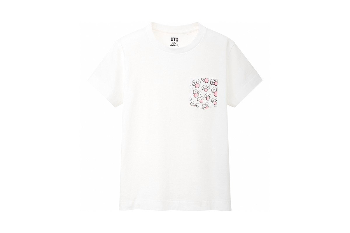 KAWS x Uniqlo UT Companion BFF Collaboration Summer 2019 Pocket T-shirt