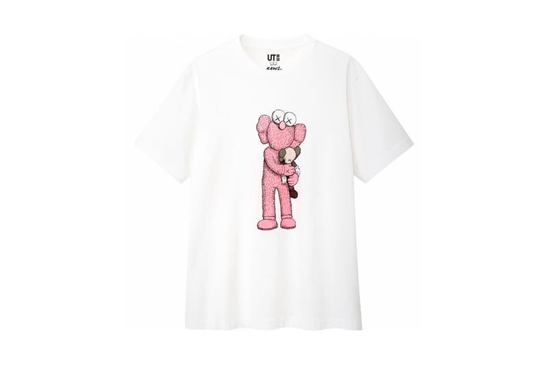 KAWS x Uniqlo UT Companion BFF Collaboration Summer 2019 Pocket T-shirt White
