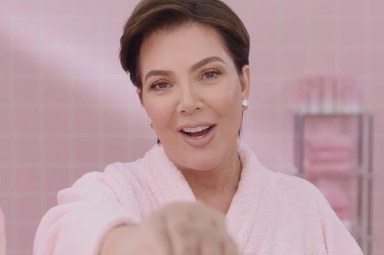 Watch Kris Jenner Try Out Kylie Skin's Controversial Walnut Face Scrub