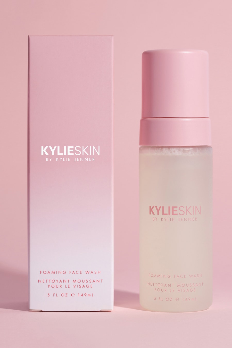 Kylie Skin Walnut Face Scrub Foaming Wash Moisturizer Vanilla Milk Toner Vitamin C Serum Eye Cream