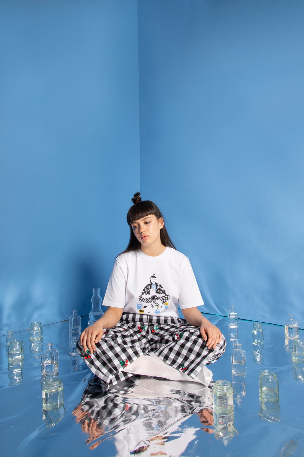 Lazy Oaf Mental Health Awareness Campaign Collection T Shirt White