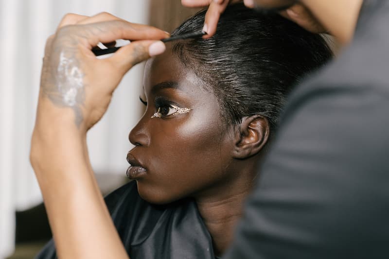 Anok Yai Model Met Gala 2019 Getting Ready Burberry Riccardo Tisci Outfit Look Interview Behind The Scenes