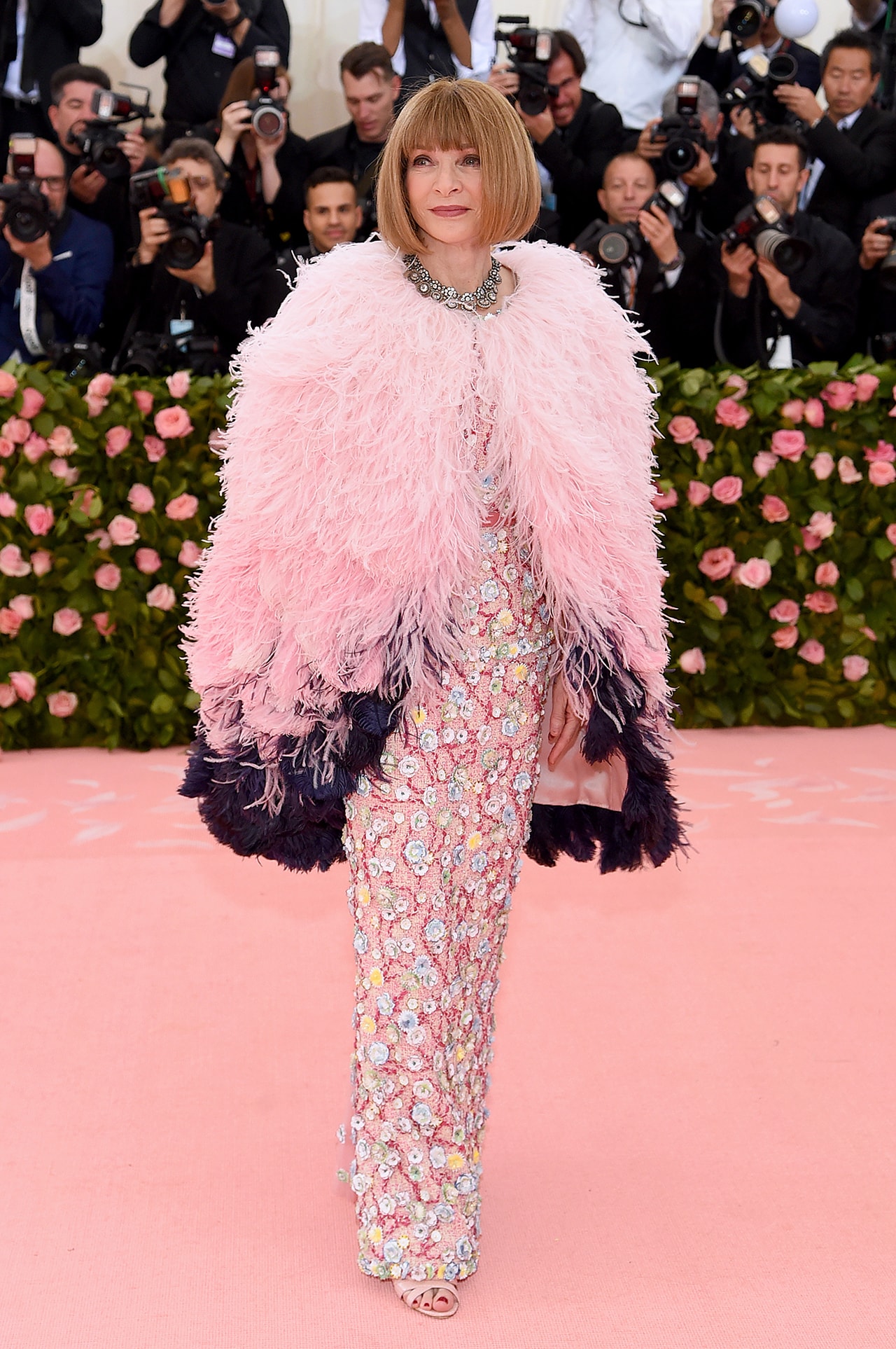 Anna Wintour Vogue Met Gala 2019 Red Carpet Camp Notes on Fashion