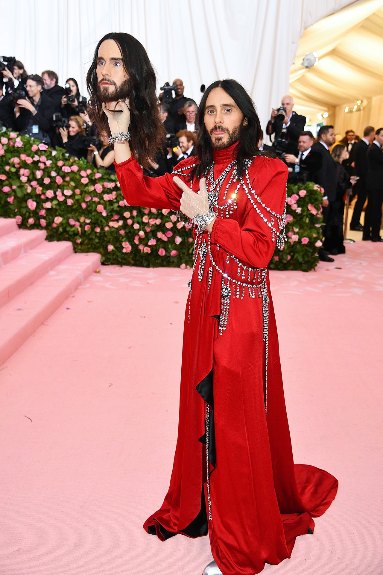 Jared Leto Met Gala 2019 Red Carpet Camp Notes on Fashion Head