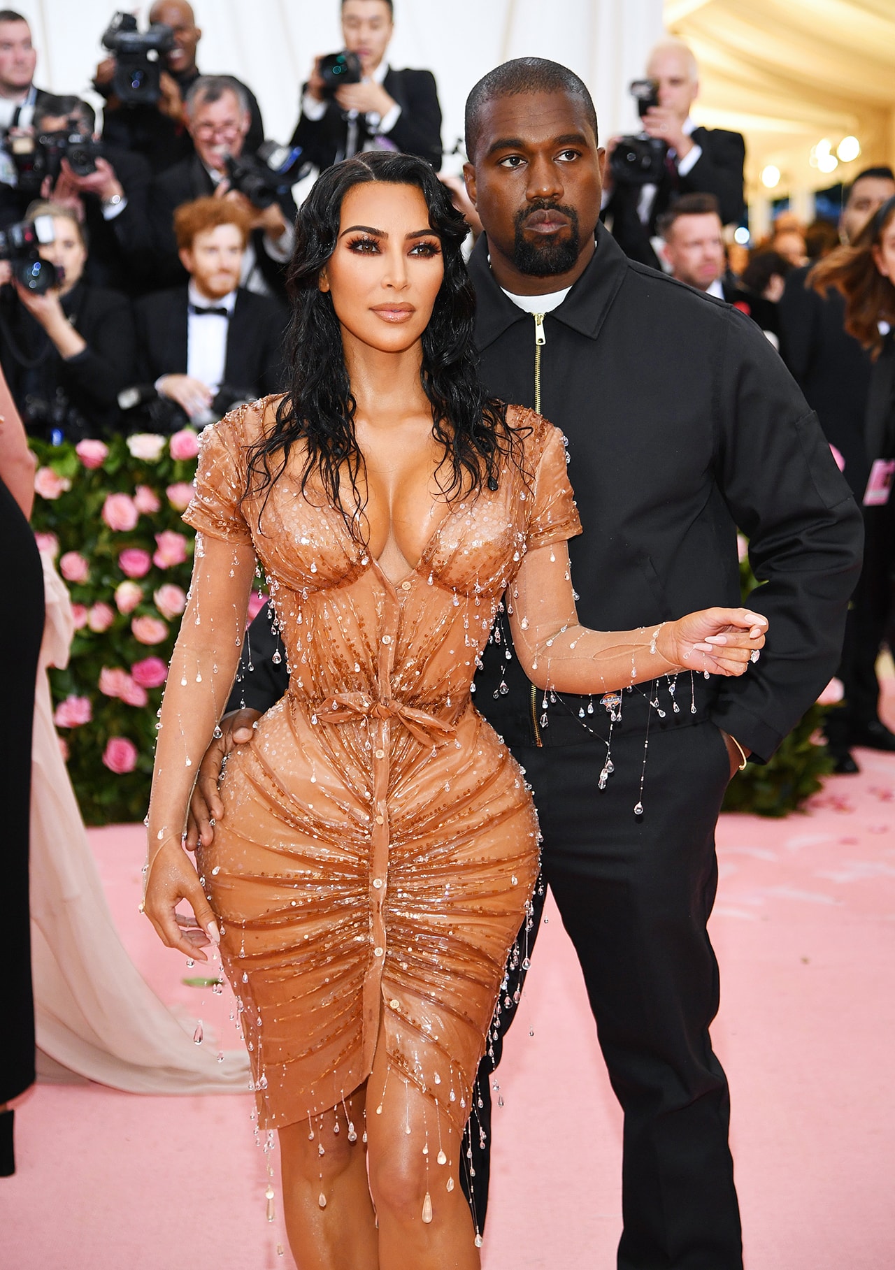 Kim Kardashian West Kanye West Met Gala 2019 Red Carpet Camp Notes on Fashion